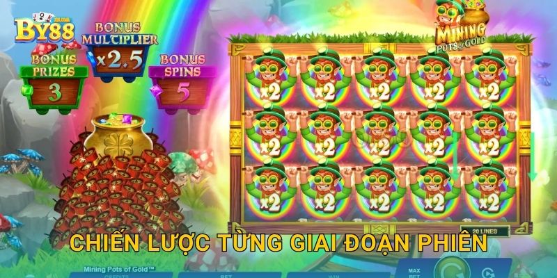 Mining Pots of Gold: chủ đề độc đáo – thế mạnh vui chơi by88 3 Chiến lược từng giai đoạn phiên